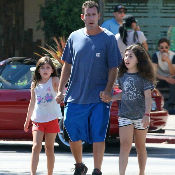 Las hijas de Adam Sandler igualitas que su padre