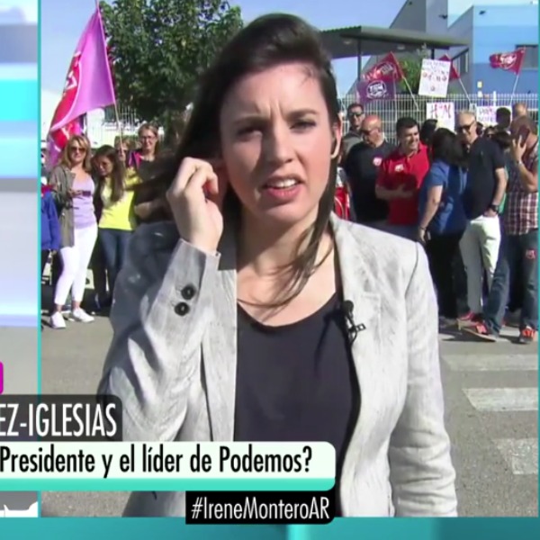 La monumental bronca de Irene Montero a Eduardo Inda