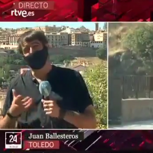 La crónica meteorológica de la que todos hablan y el palo de un compañero