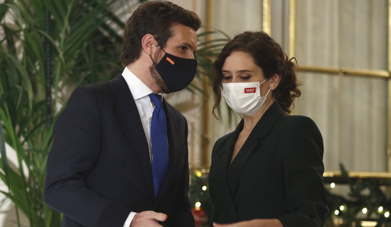 Ayuso y su “cobra” a Pablo Casado