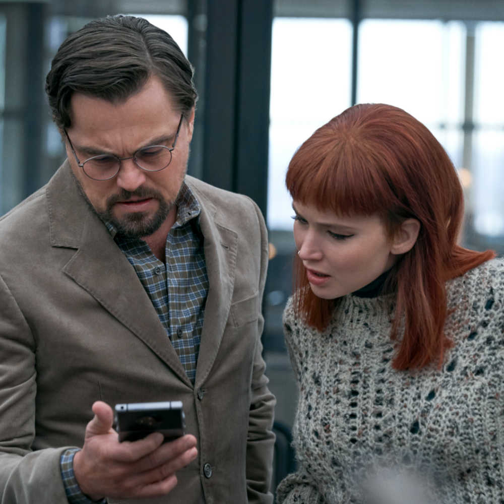 ‘No mires arriba’: Jennifer Lawrence, Leonardo DiCaprio y el fin del mundo