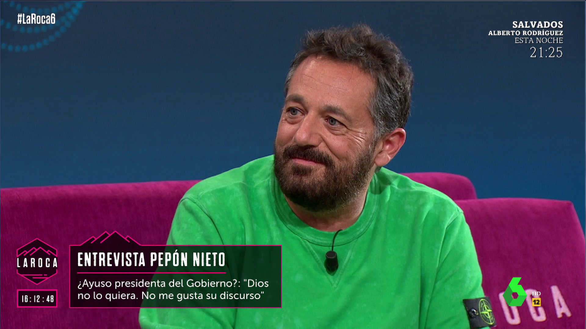 Pepón Nieto sobre Ayuso en Moncloa: “Dios no lo quiera”