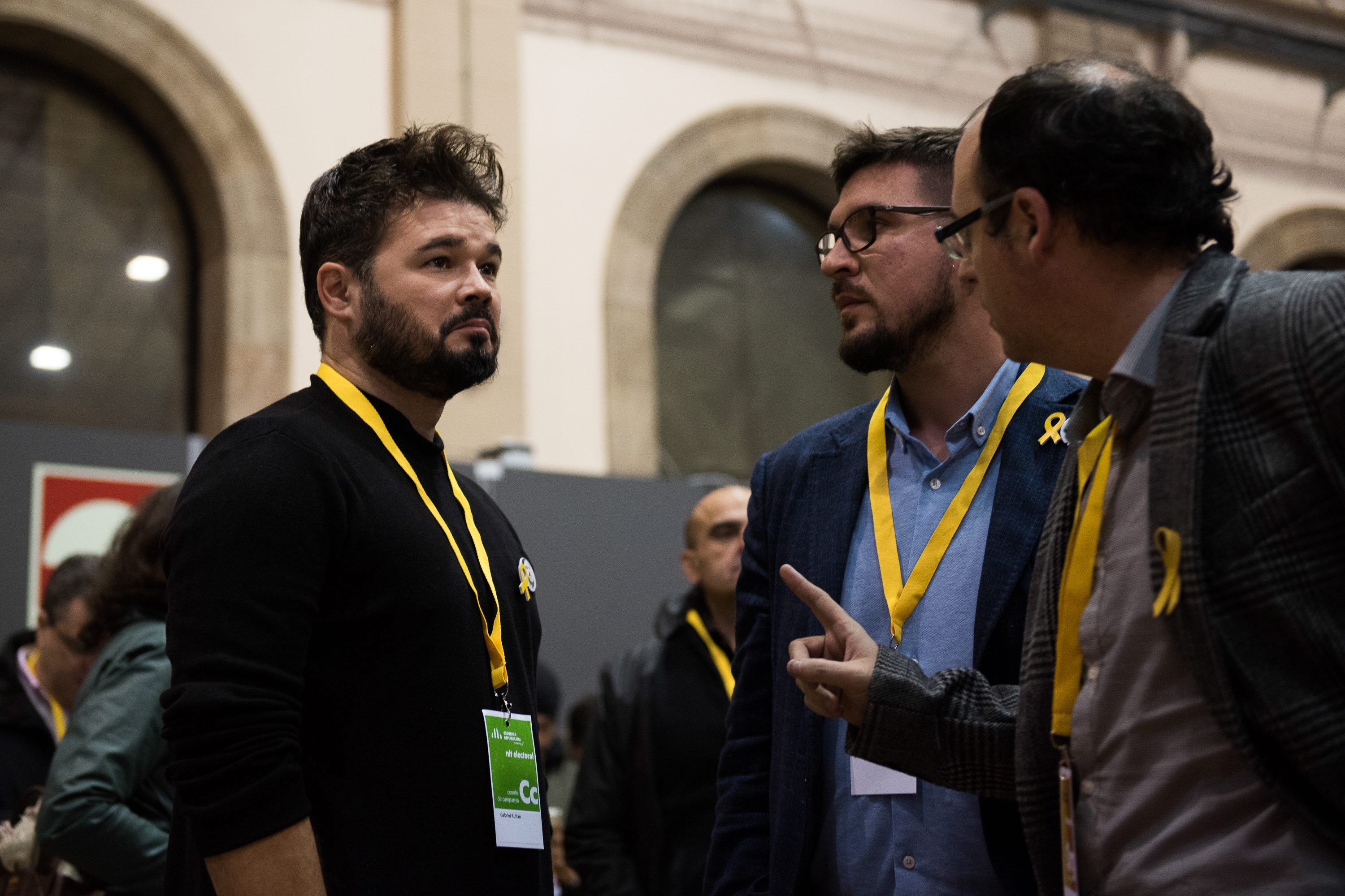 La dura respuesta de Rufián a Javier Negre
