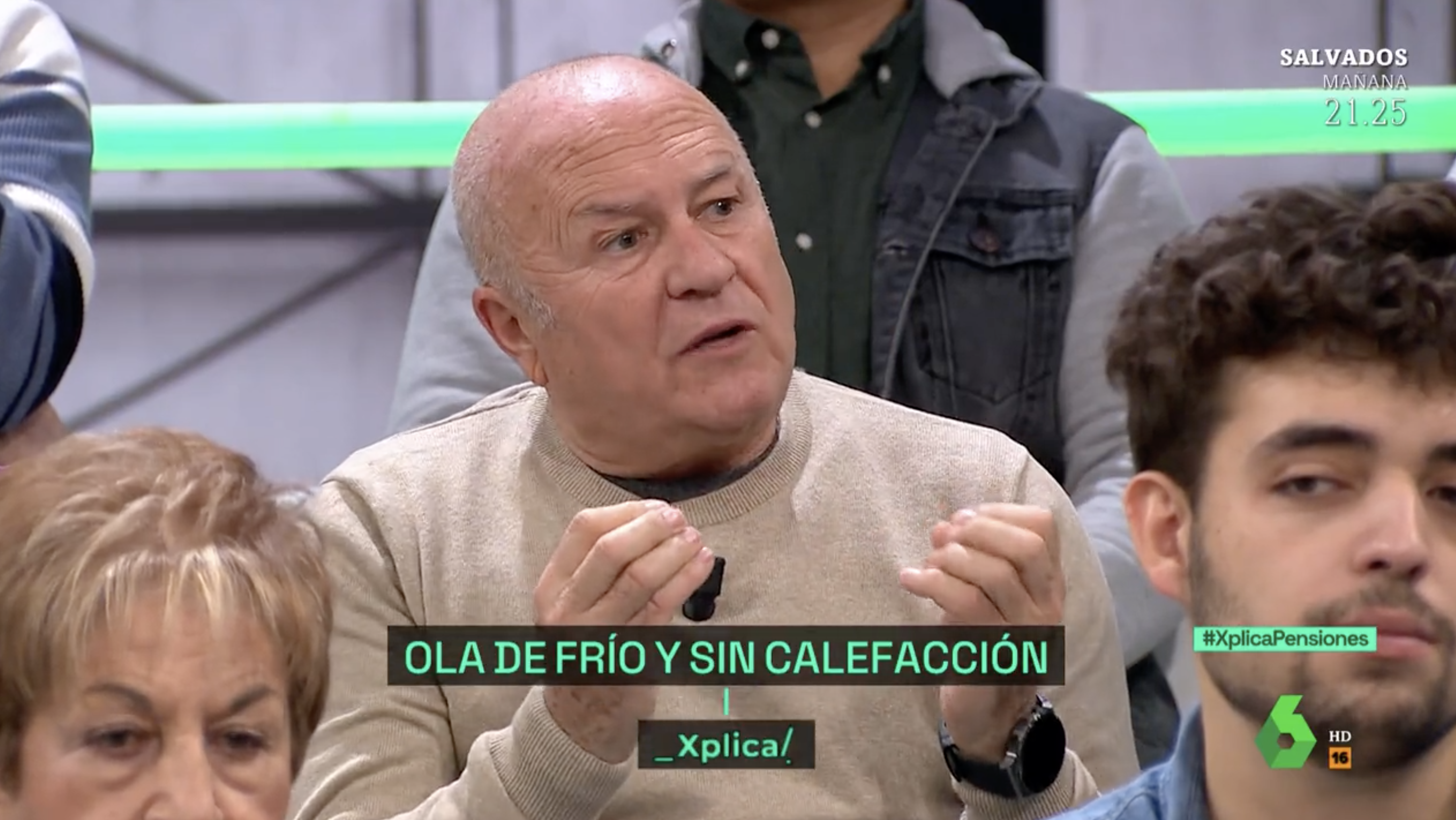 El pensionista que dejó las cosas claras en laSexta