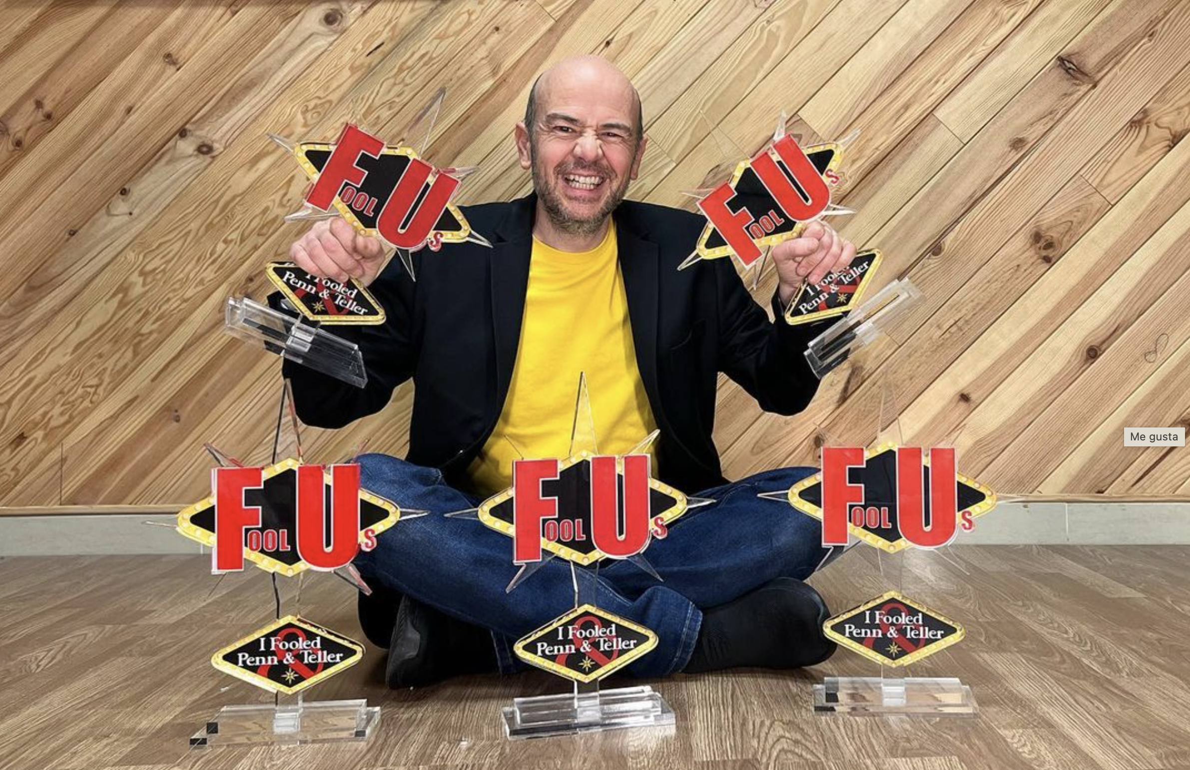 Jandro es historia de la magia: ganador (por quinta vez) del Fool Us Trophy de Las Vegas