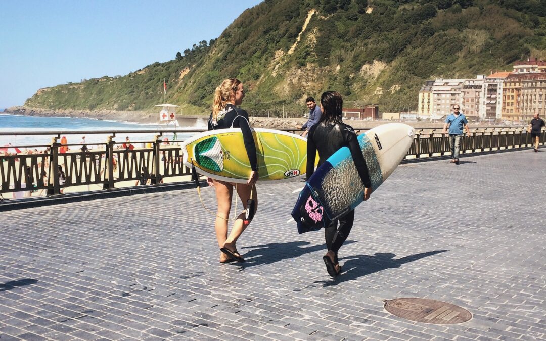 Playas de leyenda / Zurriola, playita surfera en Donostia