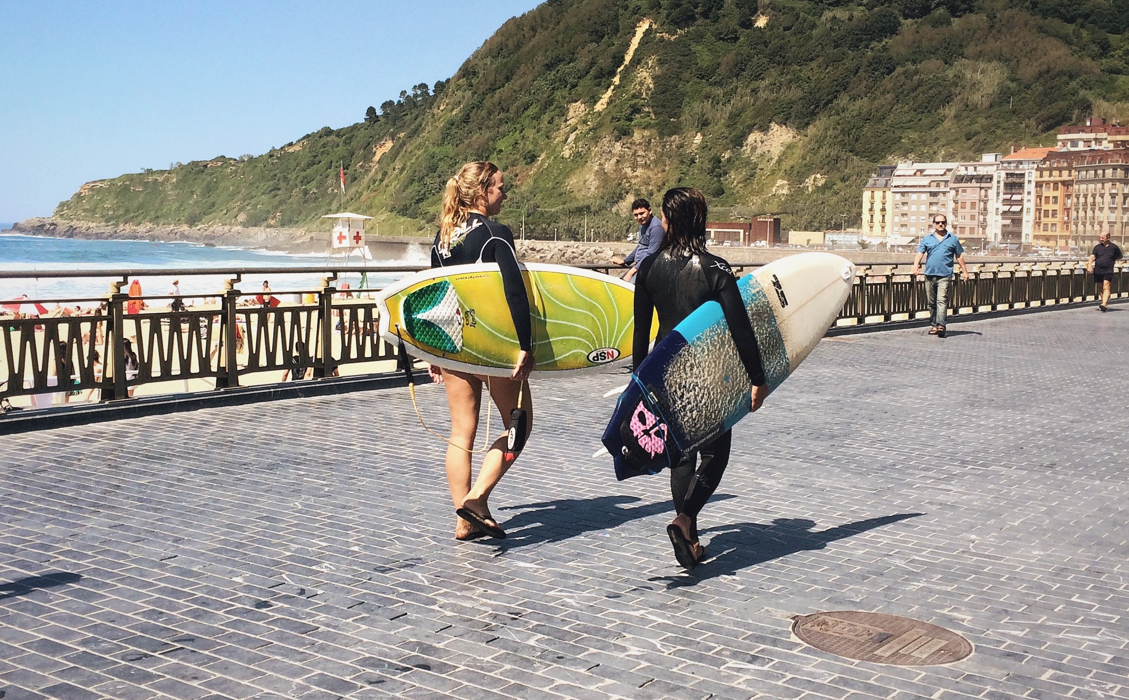 Playas de leyenda / Zurriola, playita surfera en Donostia