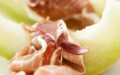 Una versión diferente del clásico melón con jamón