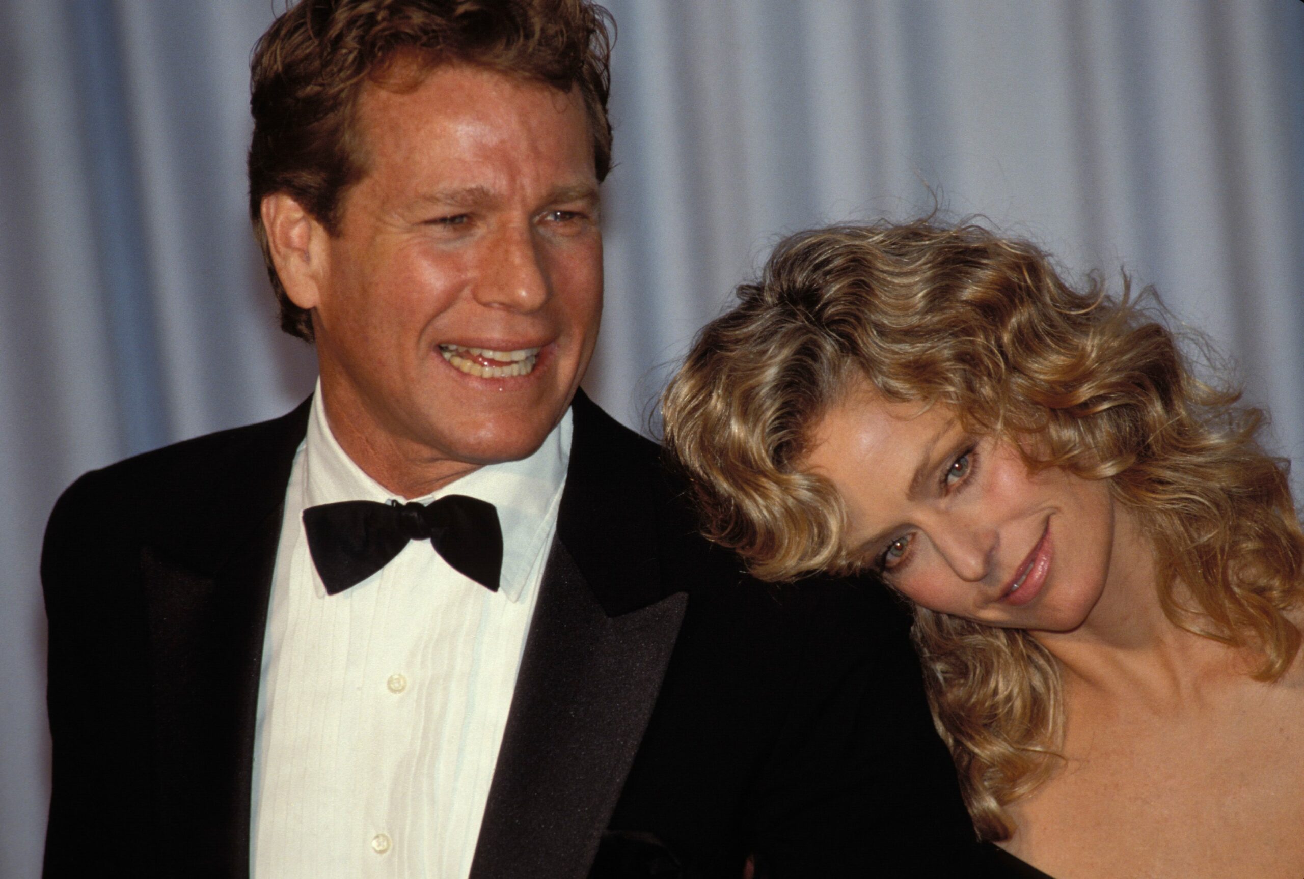 Ryan O'Neal la acompañó en su última hora