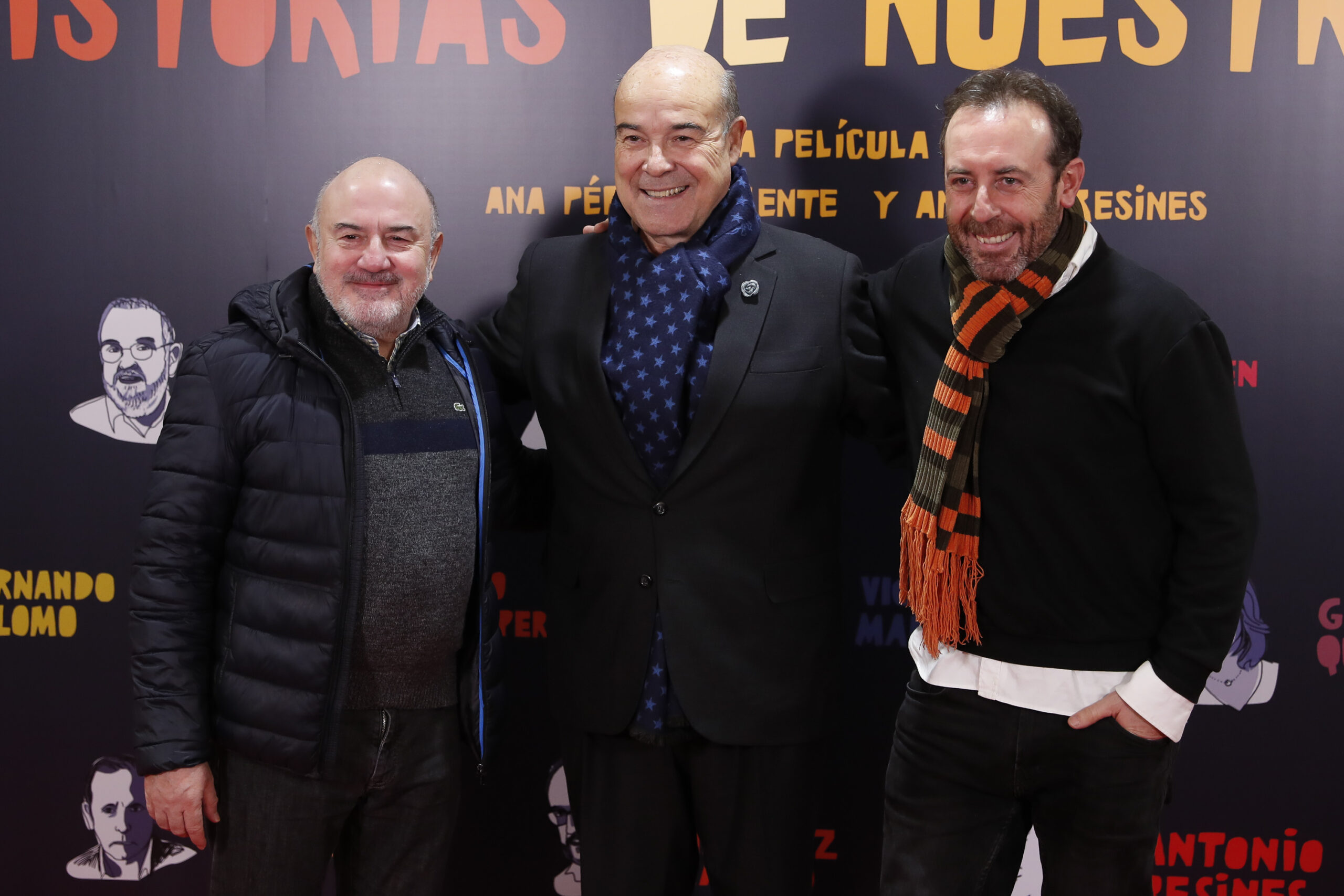 Santi, Diego y Fiti