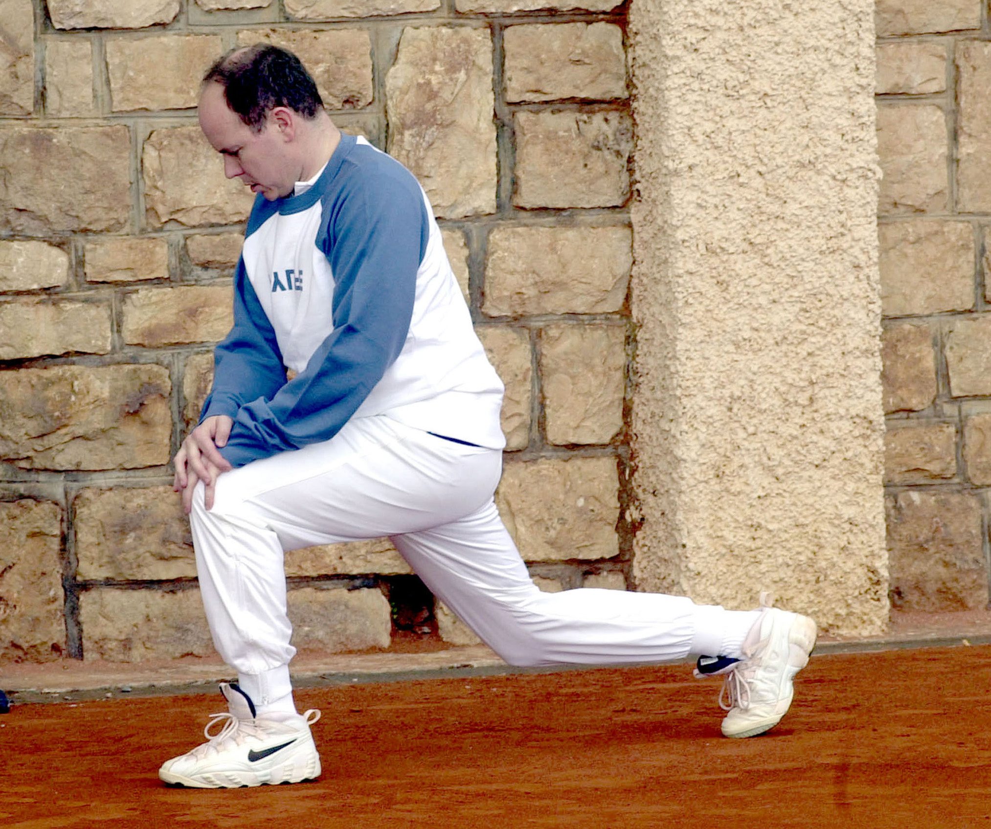 Alberto de Mónaco practicando el chandalismo
