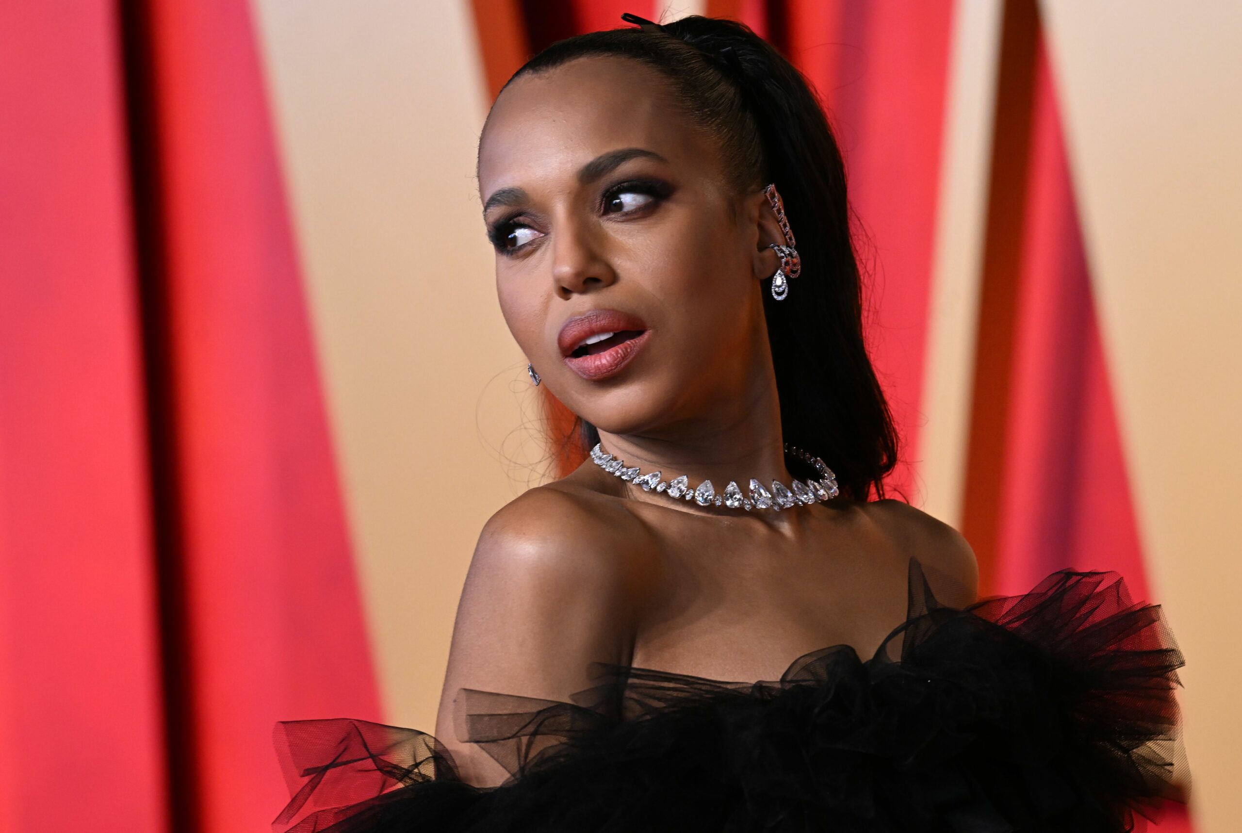 Kerry Washington en la fiesta Vanity Fair