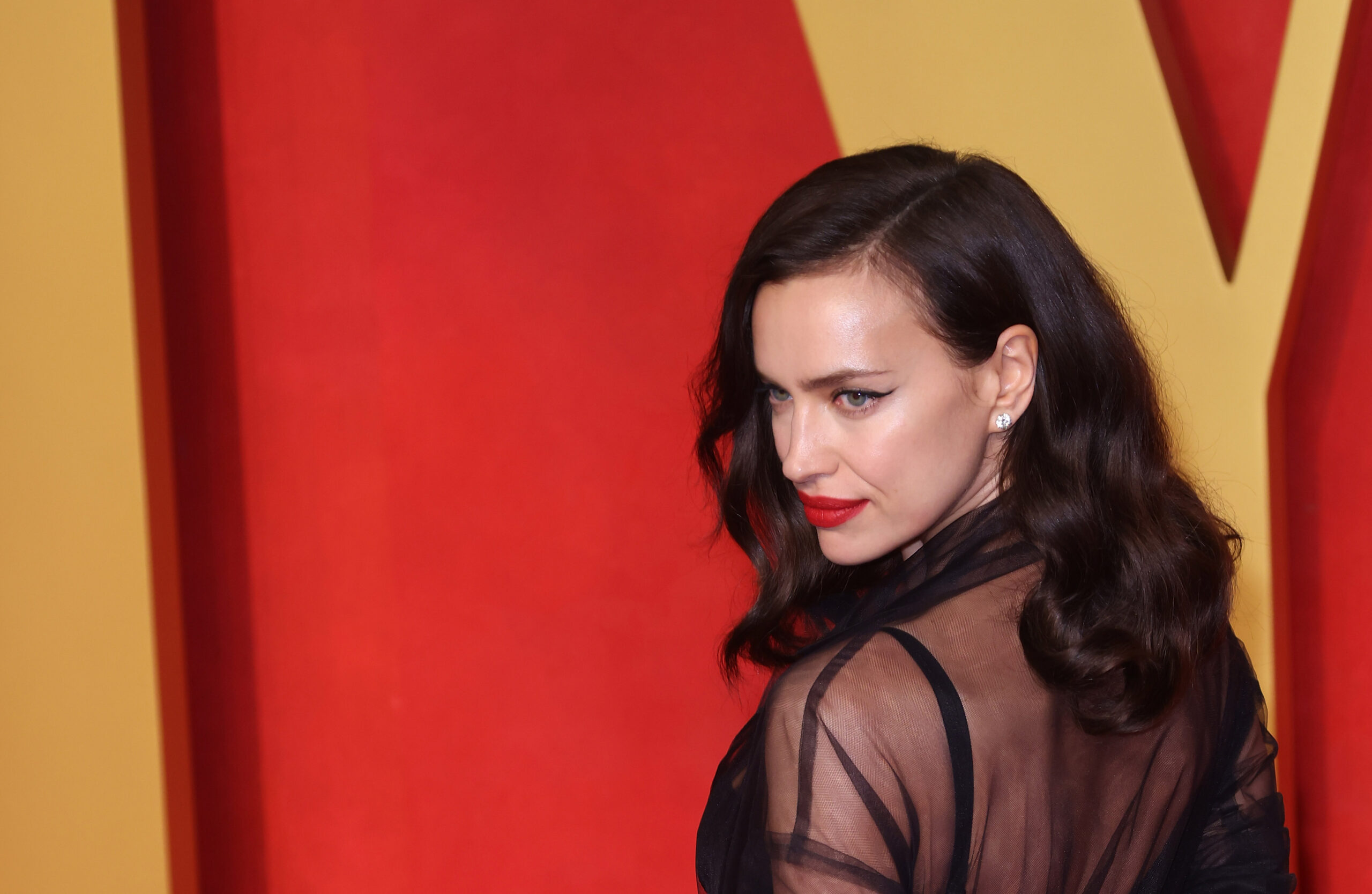 Irina Shayk en la fiesta Vanity Fair