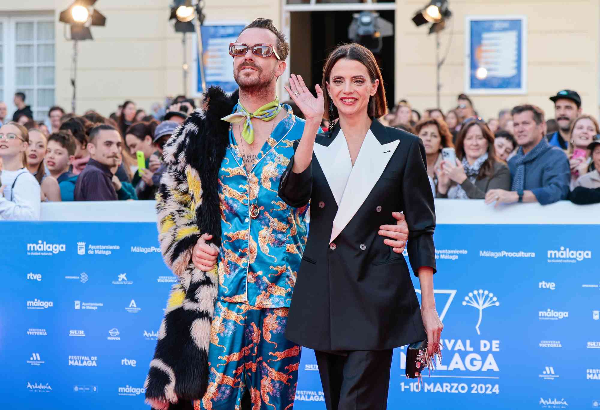 Macarena Gómez y Aldo Comas en el Festival de Málaga
