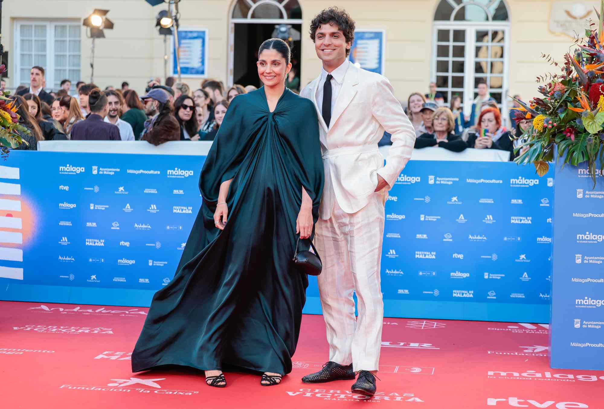 Tomás Páramo y María García de Jaime en el Festival de Málaga