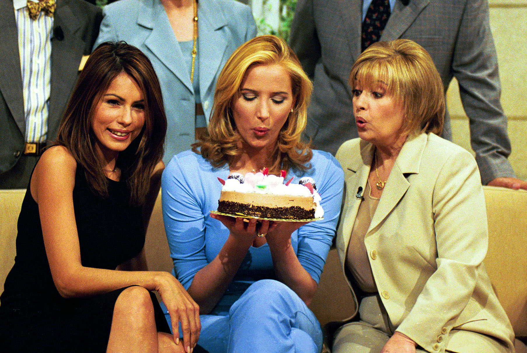 Jacqueline de la Vega, Alejandra Prat y María Teresa Campos