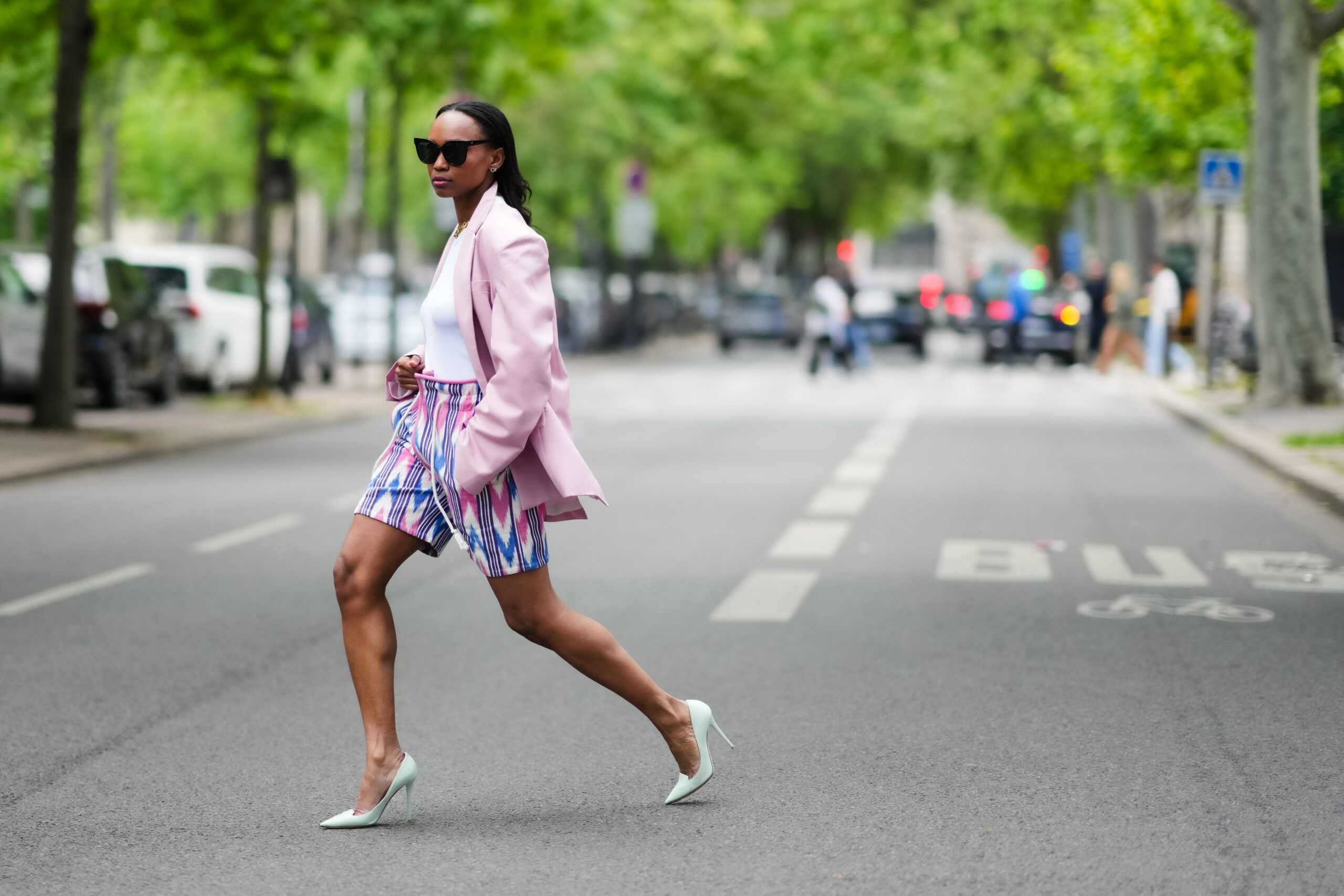 Con llamativos estampados