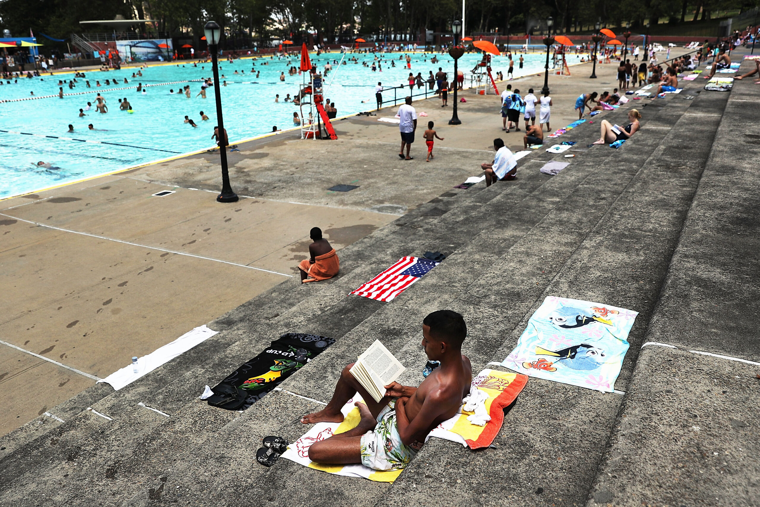 Una piscina con historia