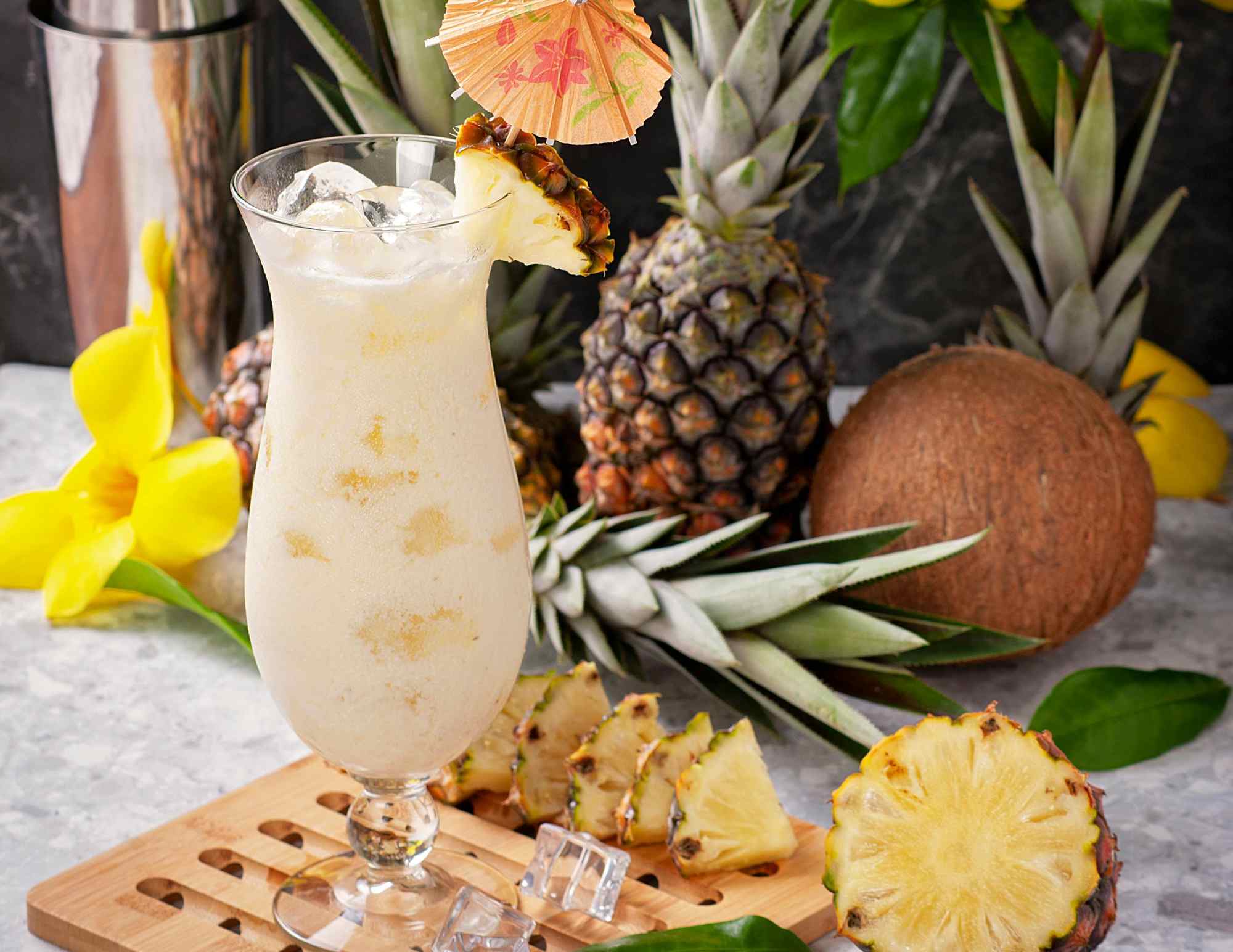 Piña colada, el sabor del Caribe