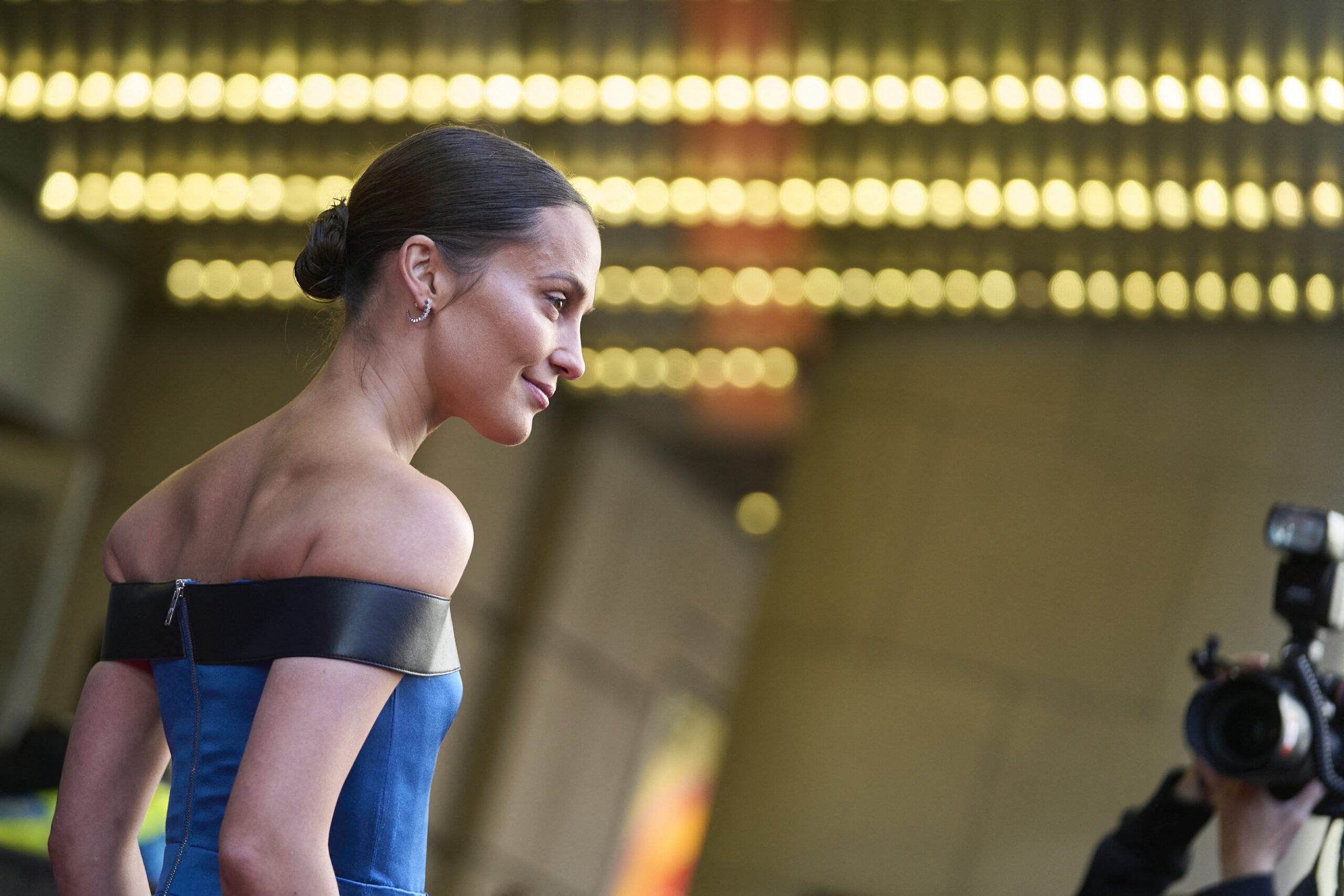 Alicia Vikander en el estreno de 'The Assessment'