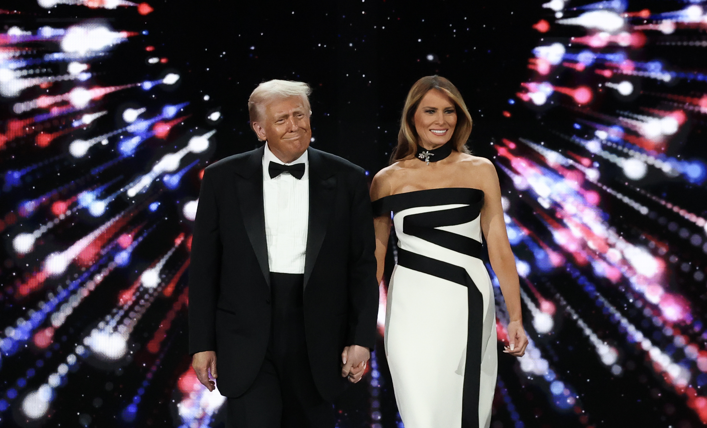 Donald Trump y Melania Trump
