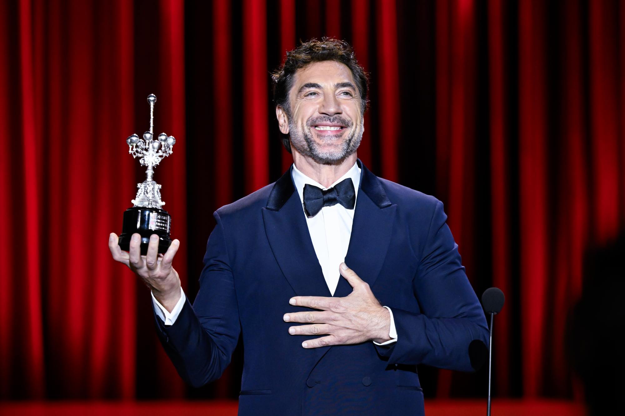 Javier Bardem, premiado en San Sebastián
