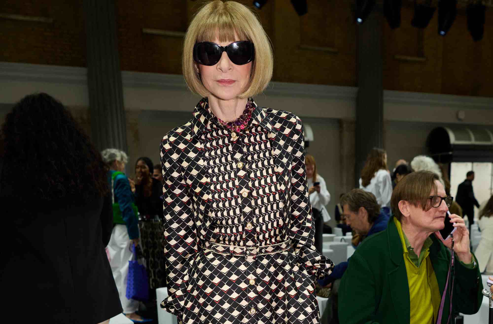 La editora de Vogue Anna Wintour