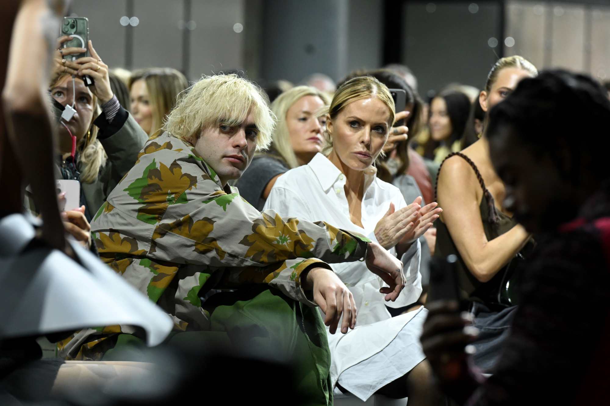 Patsy Kensit y Lennon Gallagher en Londres