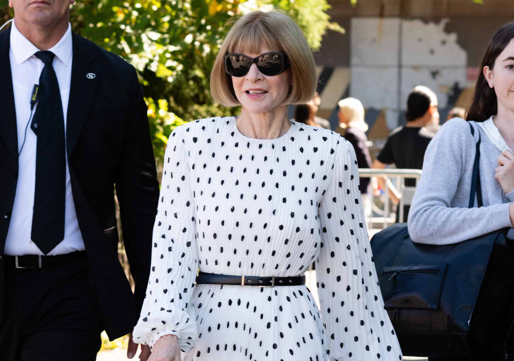 Anna Wintour no podía faltar