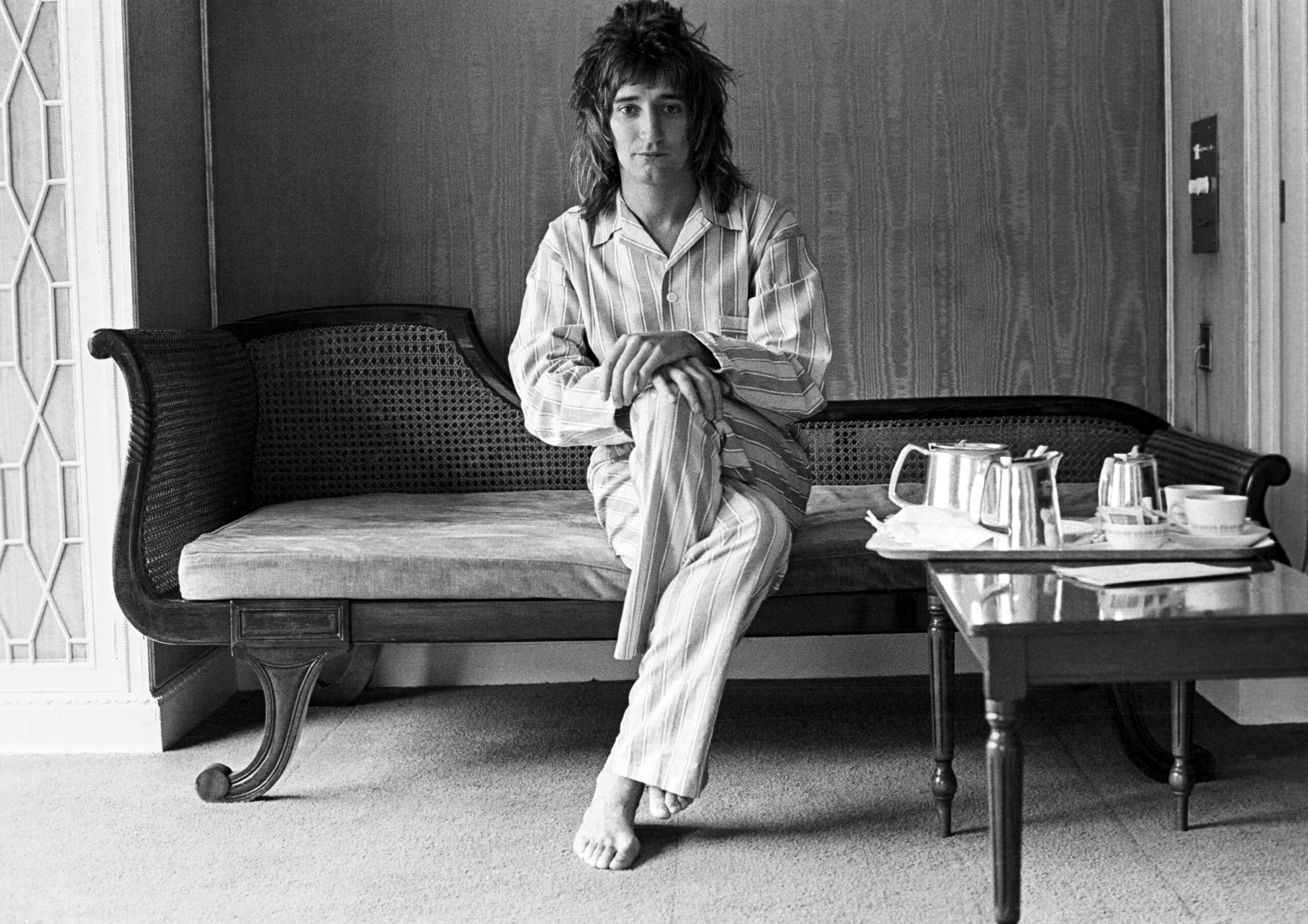 Rod Stewart, o cuando un pijama no te sienta bien