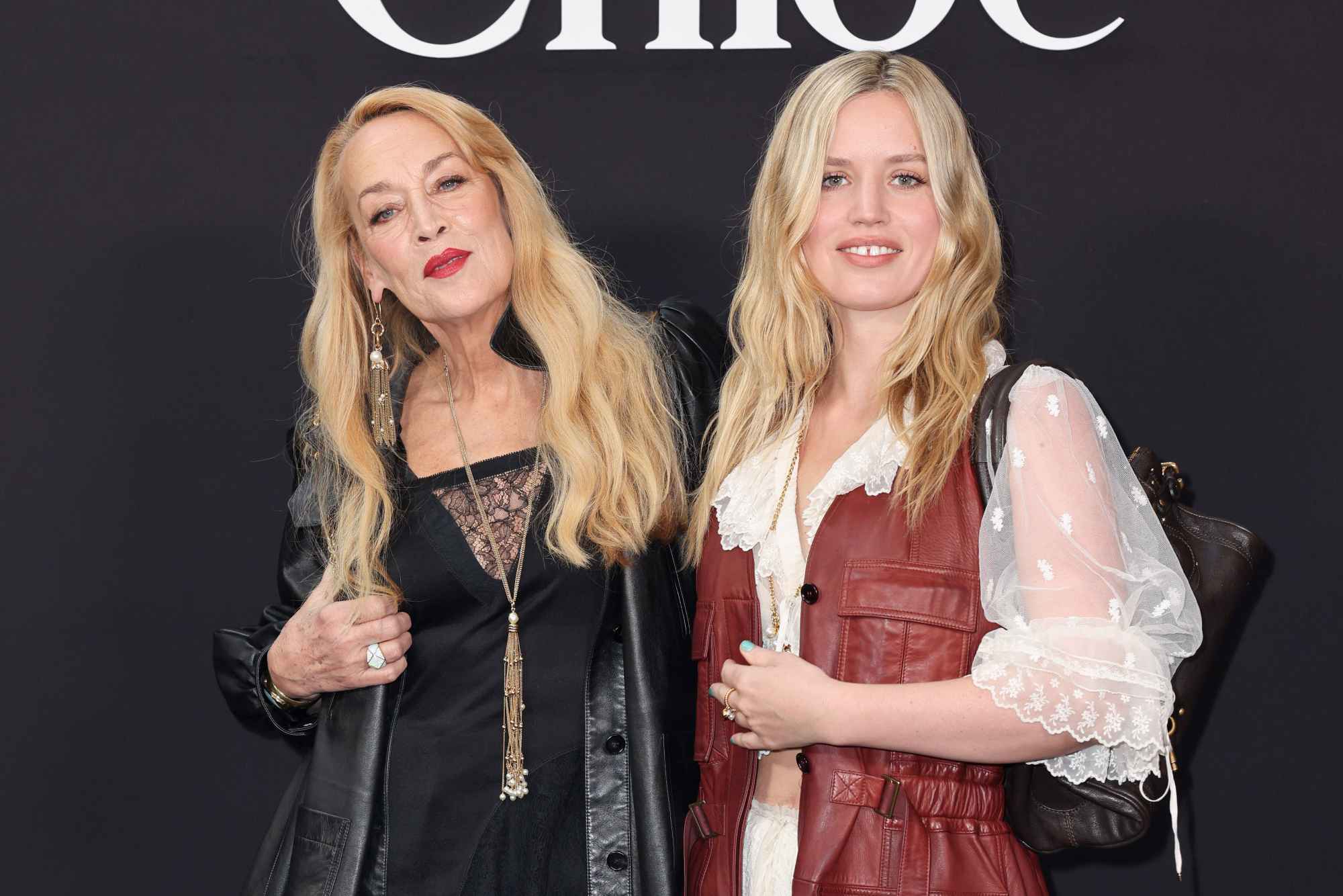 Jerry Hall y Georgia May Jagger