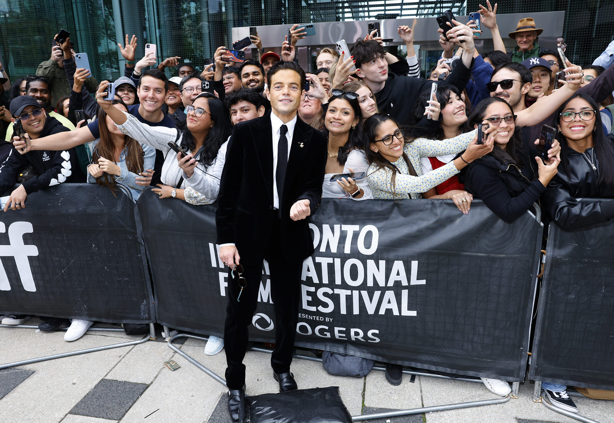 Rami Malek acude a Toronto a presentar 'Nuremberg'