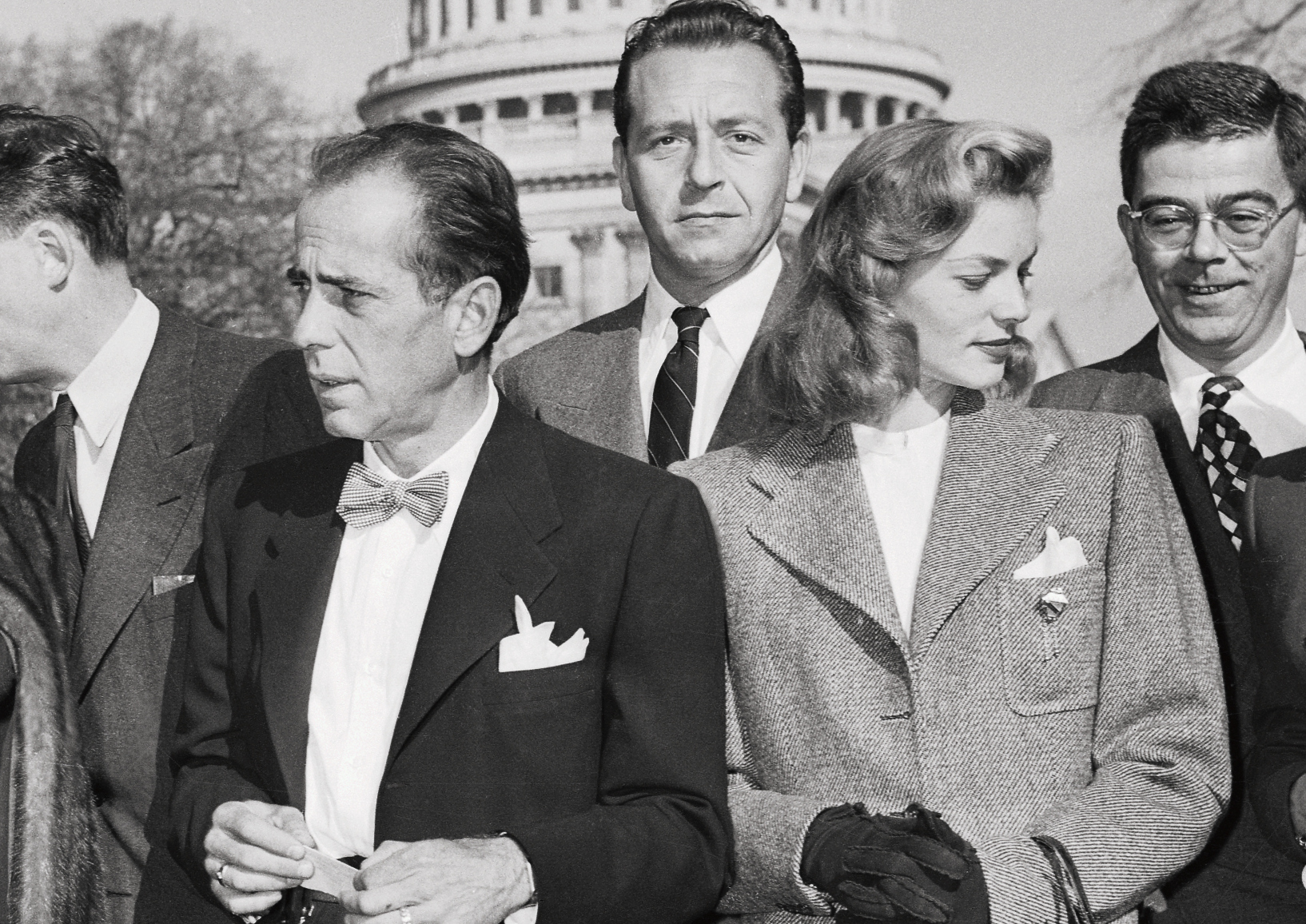 Humphrey Bogart y Lauren Bacall estarían hoy con Jimmy Kimmel