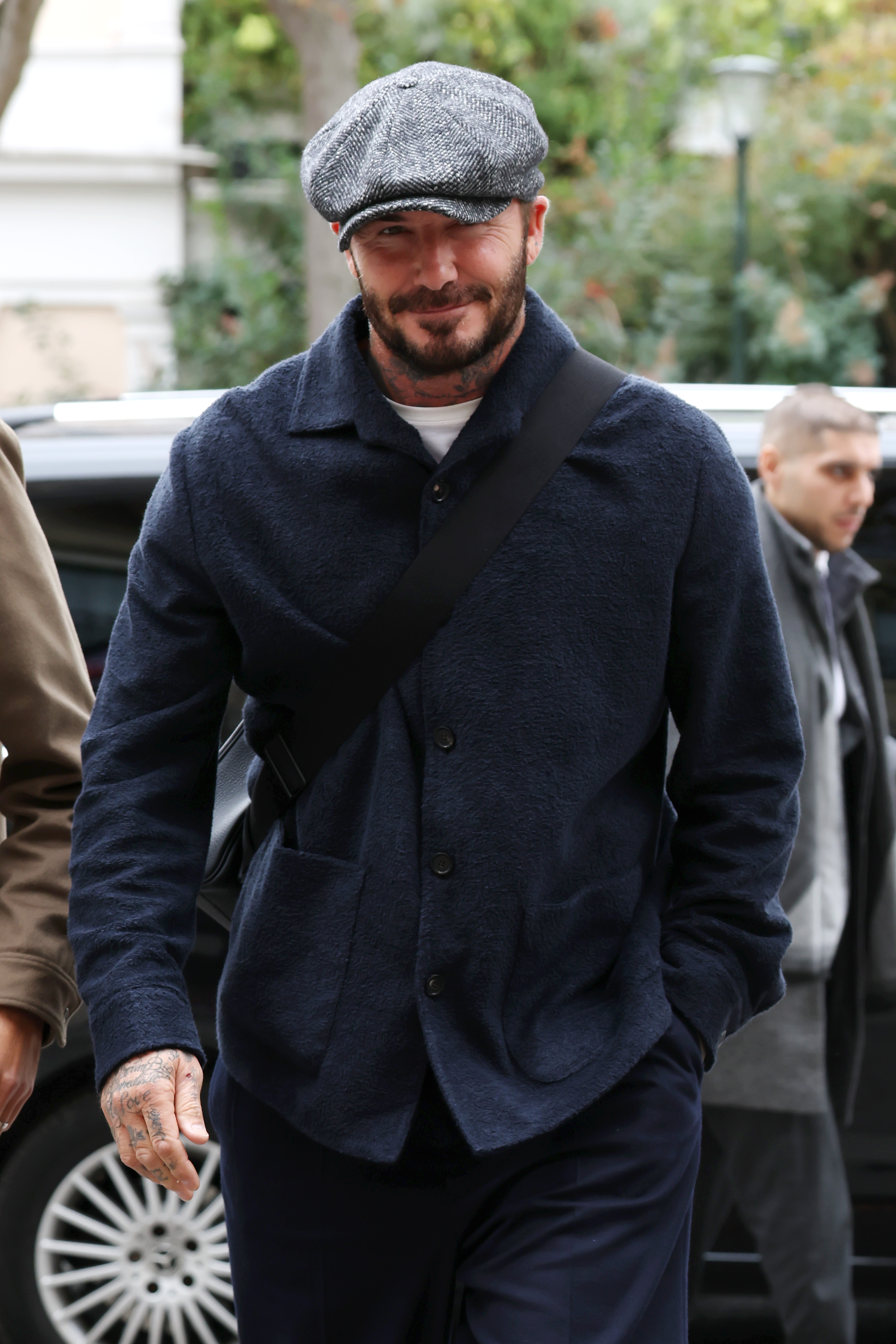 David Beckham en la Paris Fashion Week 2025