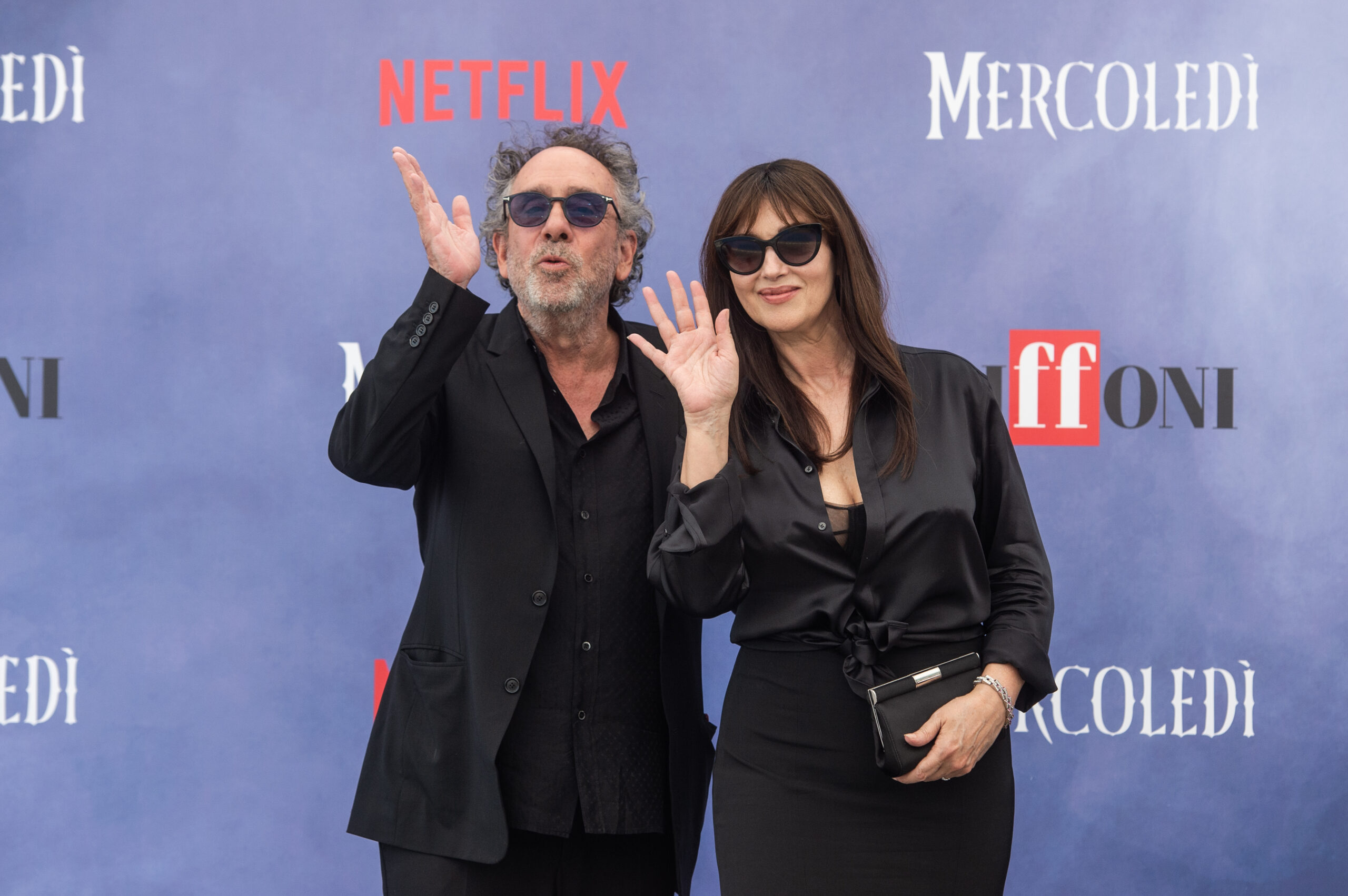 Tim Burton y Monica Bellucci (2023-2025)