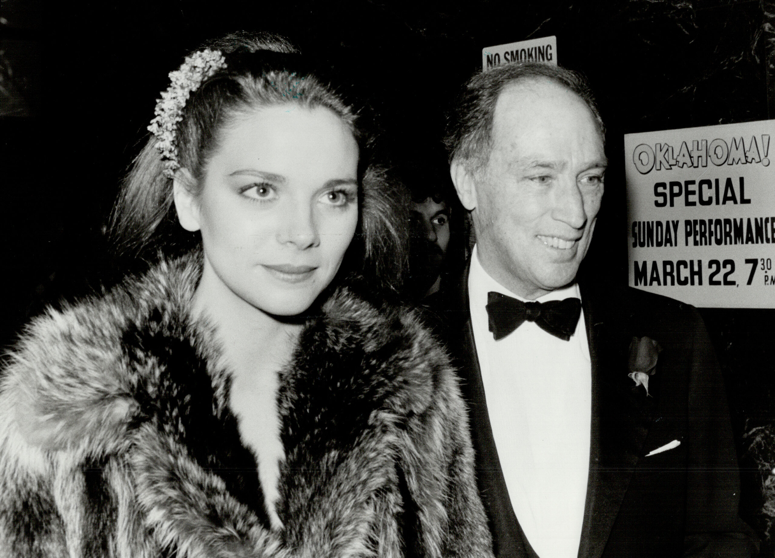 Kim Cattrall y Pierre Trudeau