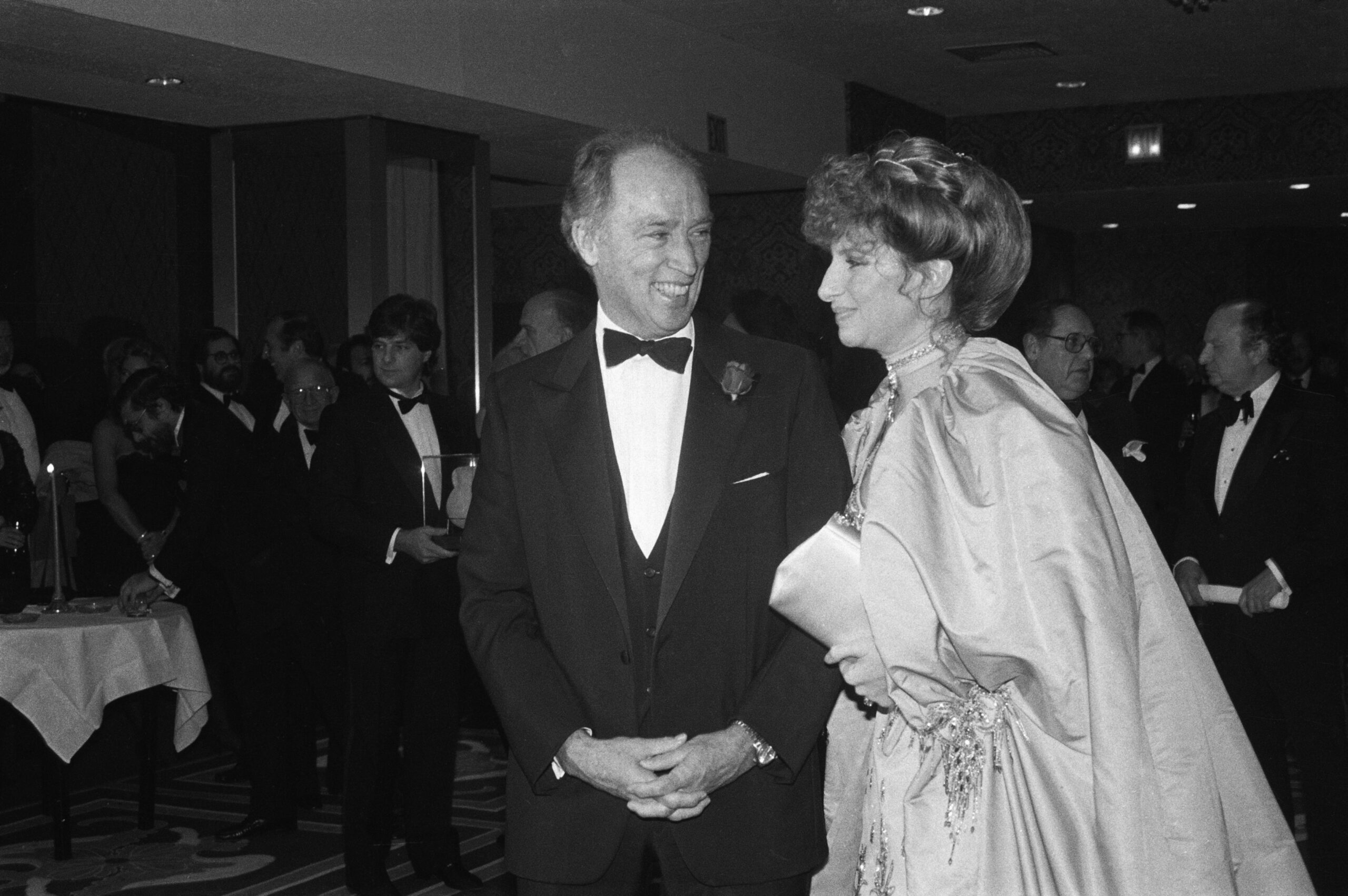 Barbra Streisand y Pierre Trudeau