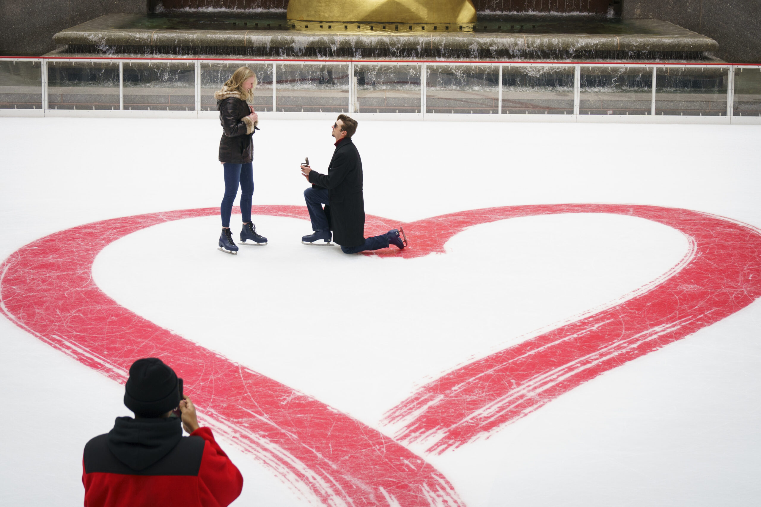 Nueva York (Estados Unidos): patinar sobre hielo y cena con skyline