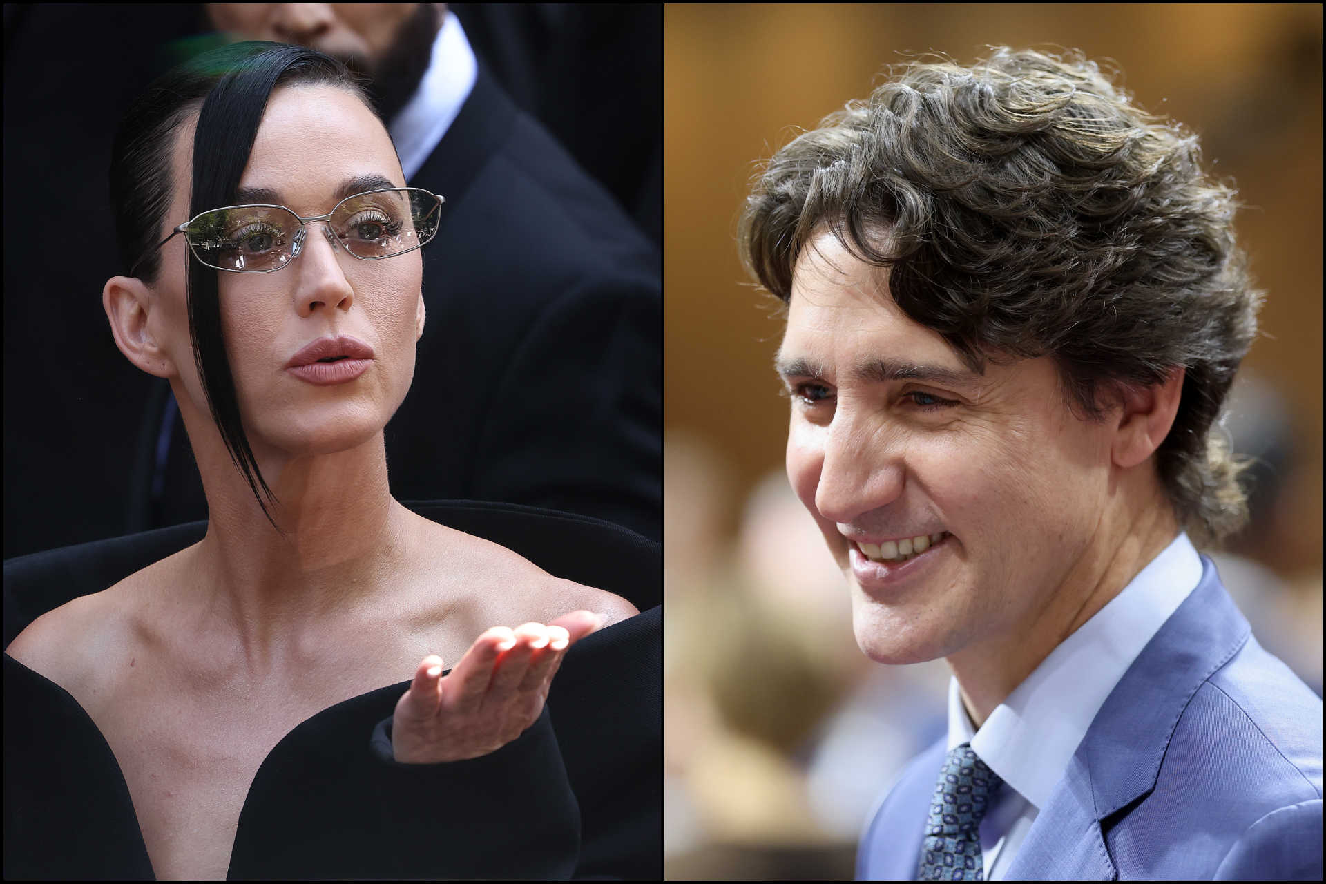 Katy Perry y Justin Trudeau